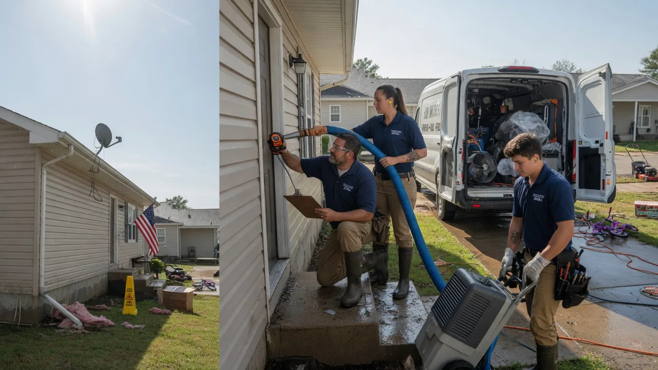 Ceiling Water Damage Restoration in Plainfield, OH near me